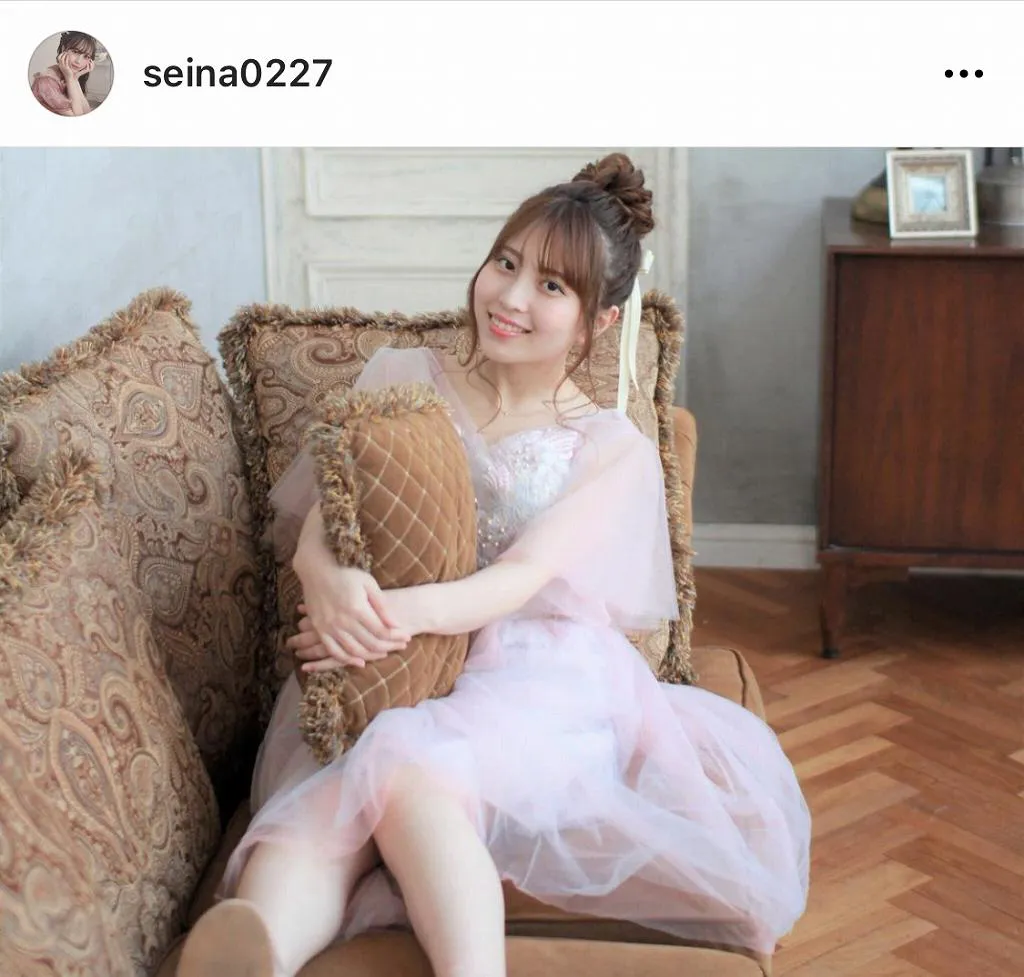 ※画像は竹内星菜(seina0227)オフィシャルInstagramのスクリーンショット