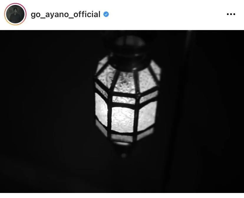 ※画像は綾野剛(go_ayano_official)公式Instagramのスクリーンショット
