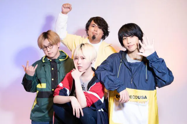 ポルカドットスティングレイが表紙に登場 2nd EP「赤裸々」収録「青い