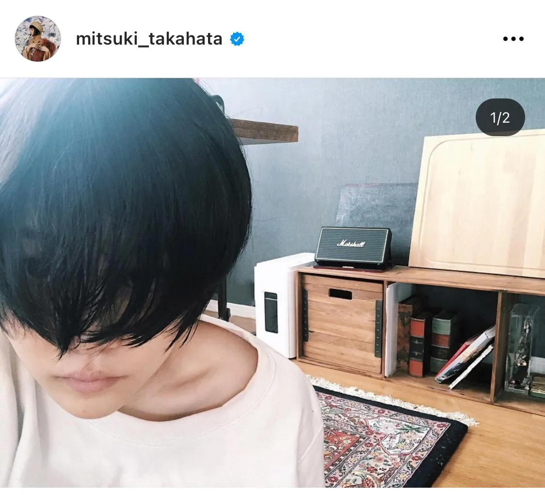 ※高畑充希公式Instagram(mitsuki_takahata)のスクリーンショット