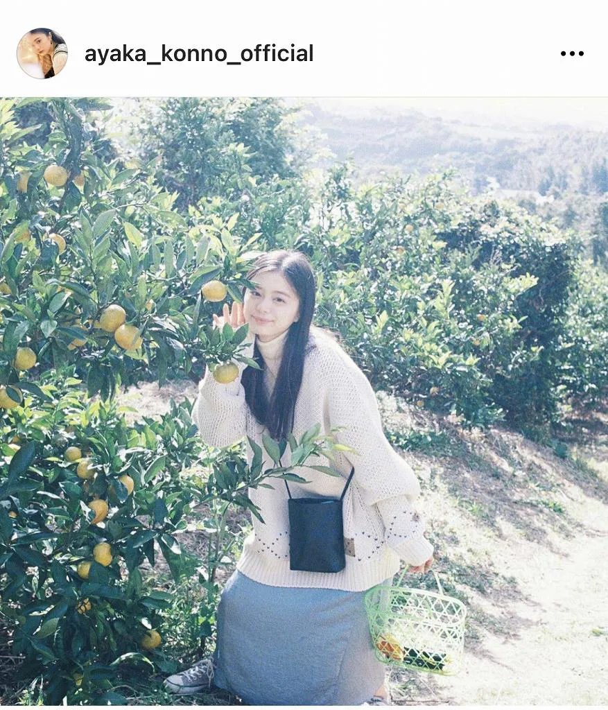 ※画像は紺野彩夏(ayaka_konno_official)オフィシャルInstagramのスクリーンショット