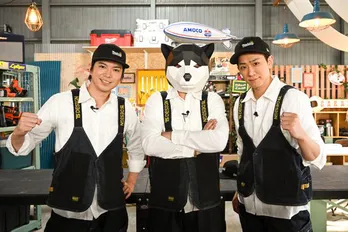 ＜NEWSの全力!!メイキング＞謎の“ハスキー先生”が小山慶一郎＆加藤シゲアキに超絶スキルを伝授！