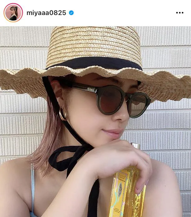 ※画像は、夏焼雅オフィシャルInstagram(miyaaa0825)のスクリーンショット