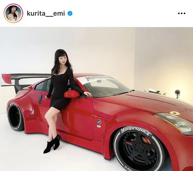 ※画像は、くりえみ(kurita__emi)オフィシャルInstagramのスクリーンショット