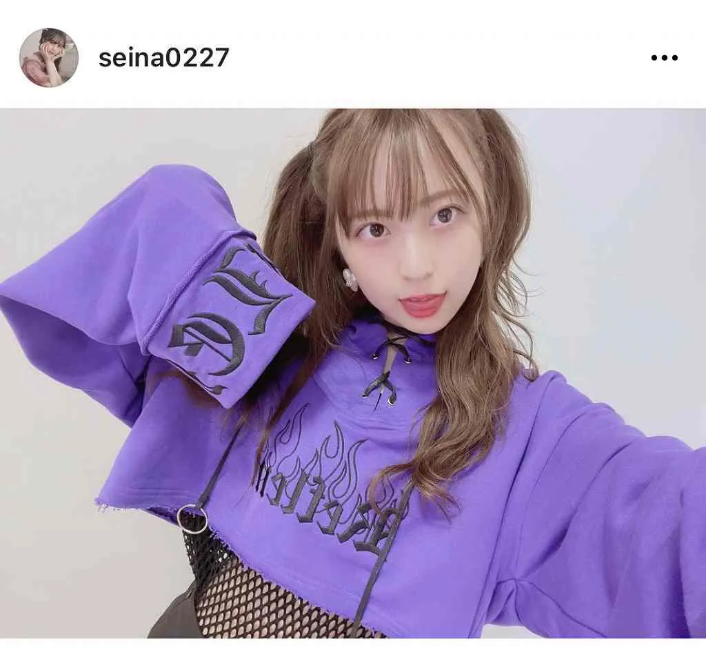 ※画像は竹内星菜(seina0227)オフィシャルInstagramのスクリーンショット