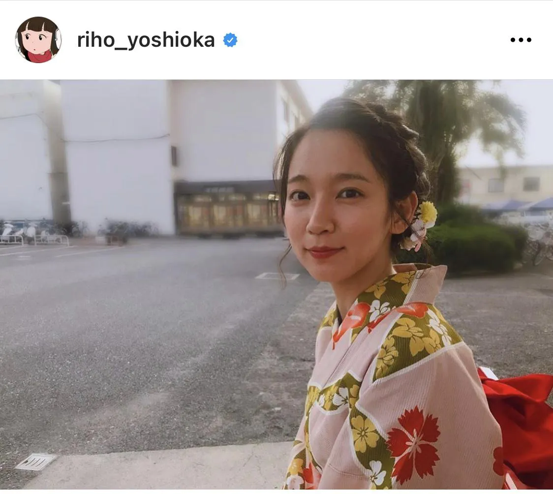 ※吉岡里帆公式Instagram(riho_yoshioka)のスクリーンショット