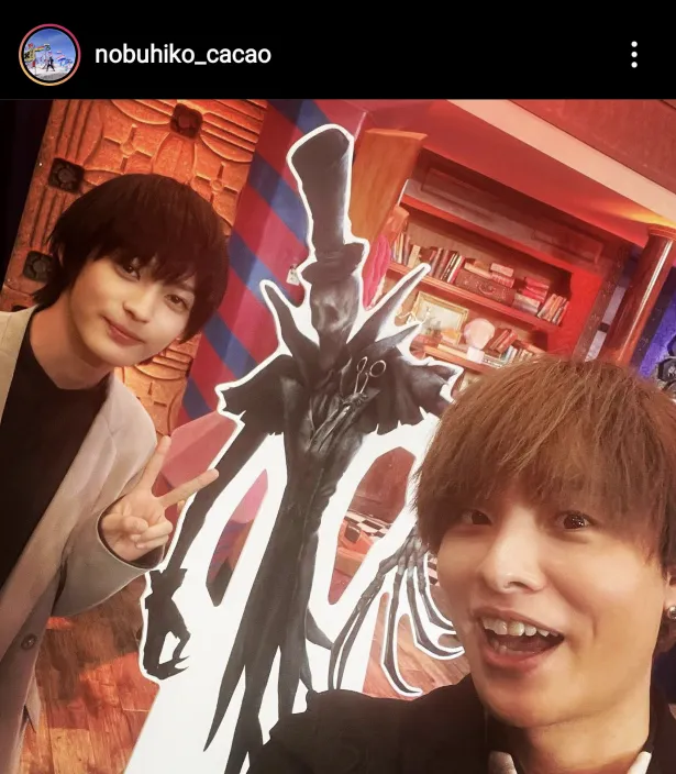 ※岡本信彦公式Instagram(nobuhiko_cacao)のスクリーンショット