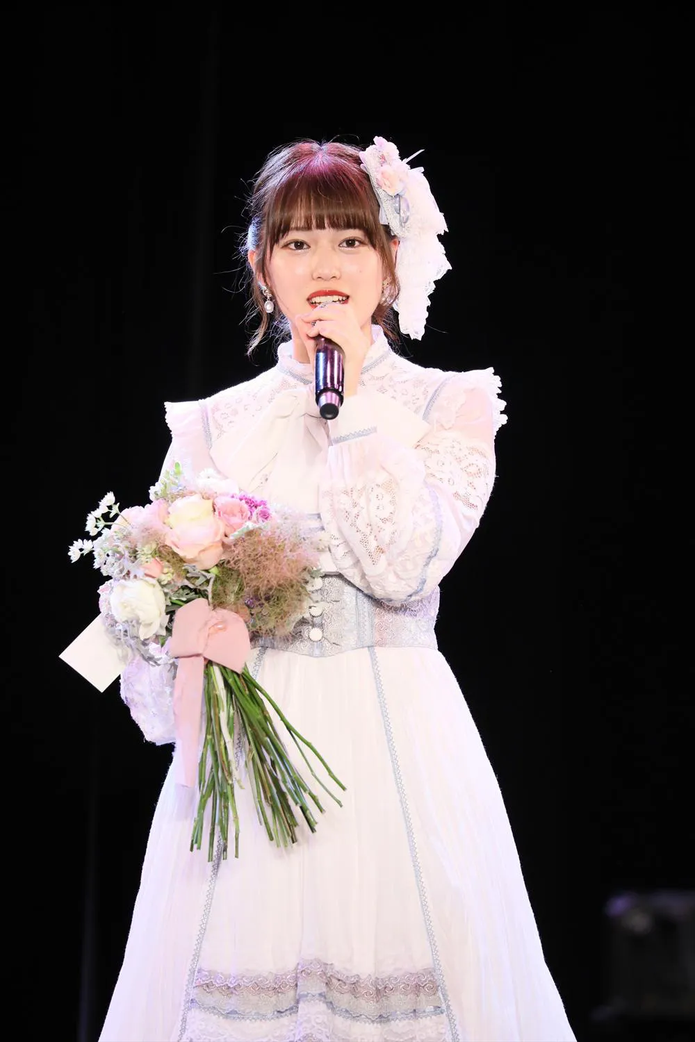 自身の劇場最終公演に出演したSKE48・竹内彩姫