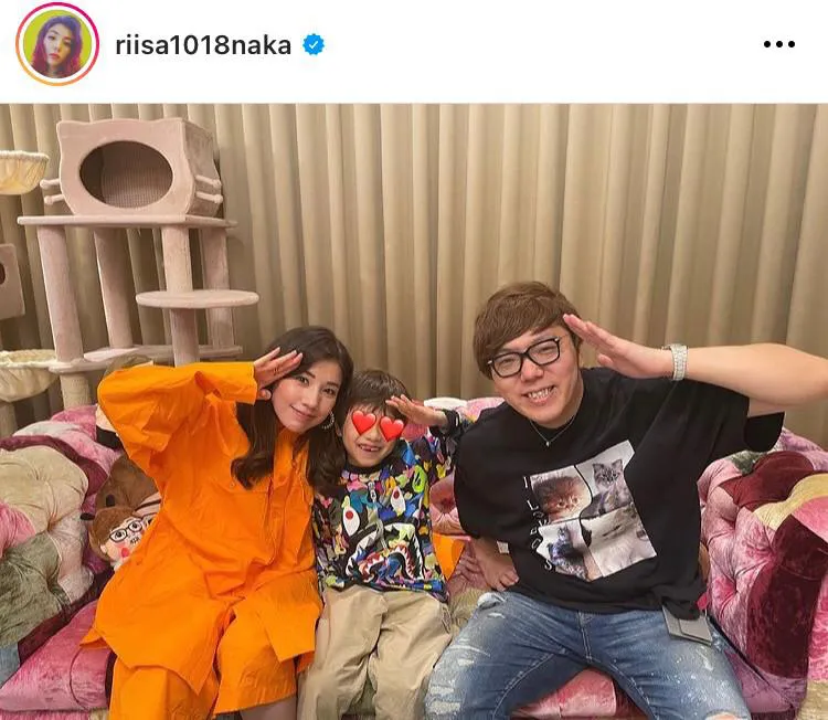 ※仲里依紗公式Instagram(riisa1018naka)より