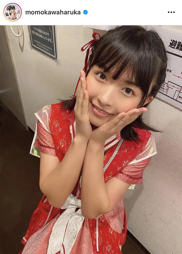 ※画像は百川晴香(momokawaharuka)オフィシャルInstagramのスクリーンショット