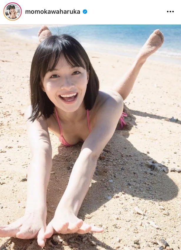 ※画像は百川晴香(momokawaharuka)オフィシャルInstagramのスクリーンショット