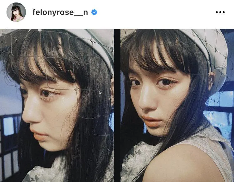 ※画像は鶴嶋乃愛(felonyrose__n)オフィシャルInstagramのスクリーンショット