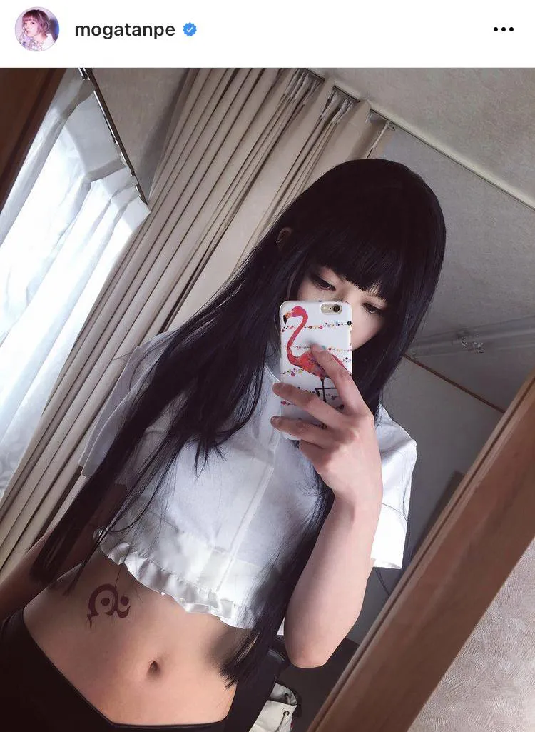 ※最上もが公式Instagram(mogatanpe)のスクリーンショット