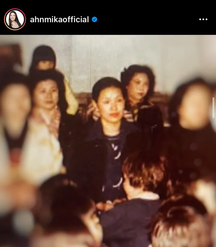 アンミカ、自身の母の写真を公開