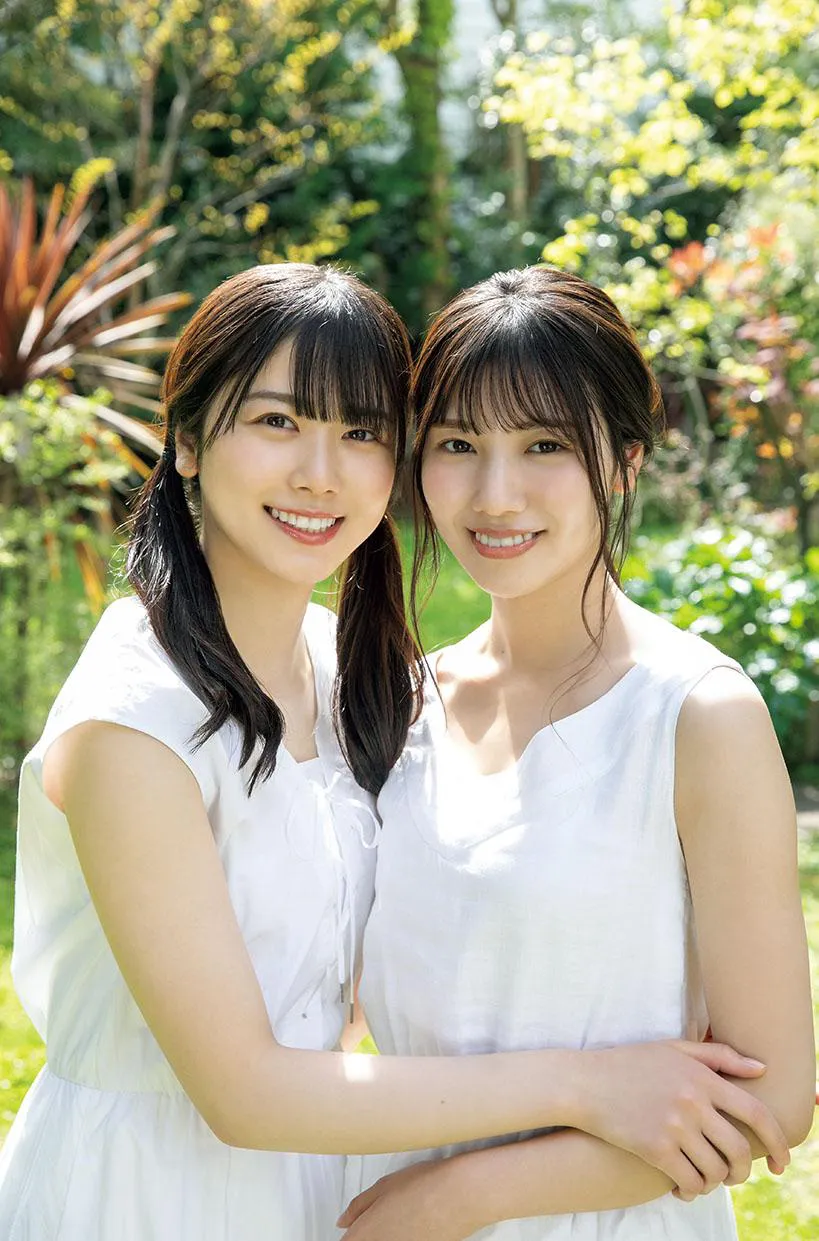 「アップトゥボーイ」巻頭グラビアに登場する河田陽菜＆丹生明里