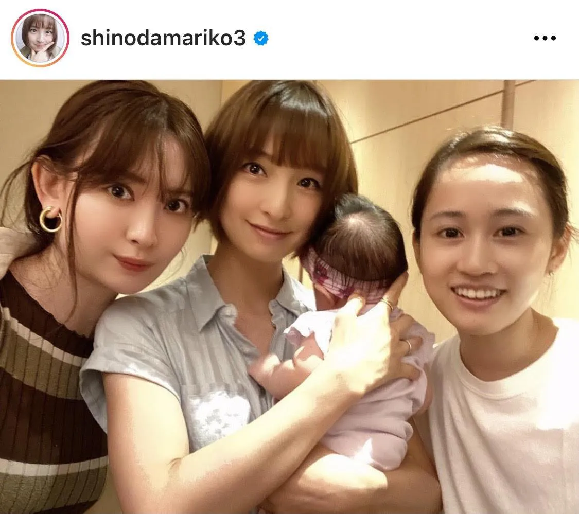 ※篠田麻里子公式Instagram(shinodamariko3)より