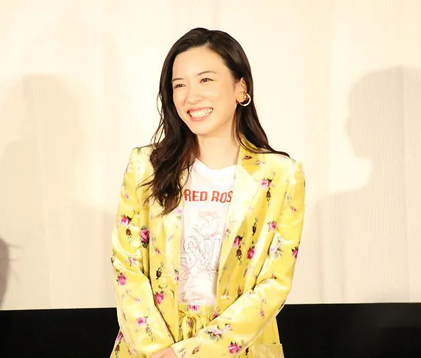 永野芽郁が主演映画「地獄の花園」の公開記念配信イベントに登壇した