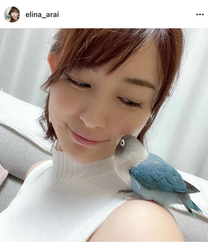 ※新井恵理那オフィシャルInstagram(elina_arai)より