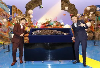巨大深海魚「ヨコヅナイワシ」登場にスタジオ大興奮!<爆笑問題の深海WANTED7>