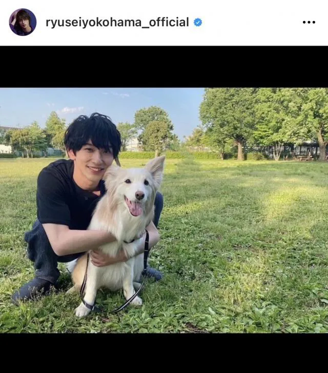 ※横浜流星公式Instagram(ryuseiyokohama_official)より