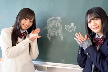 齊藤京子＆森田ひかるに渡邉理佐＆濱岸ひより…乃木坂46×櫻坂46×日向坂46初共演ドラマ公式本のオフショット解禁