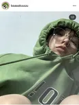※井手上漠公式Instagram(baaaakuuuu)のスクリーンショット