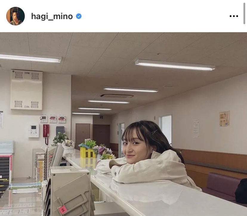 ※萩原みのり公式Instagram(hagi_mino)より