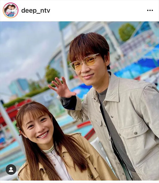 「恋はDeepに」オフィシャルInstagram(deep_ntv)より