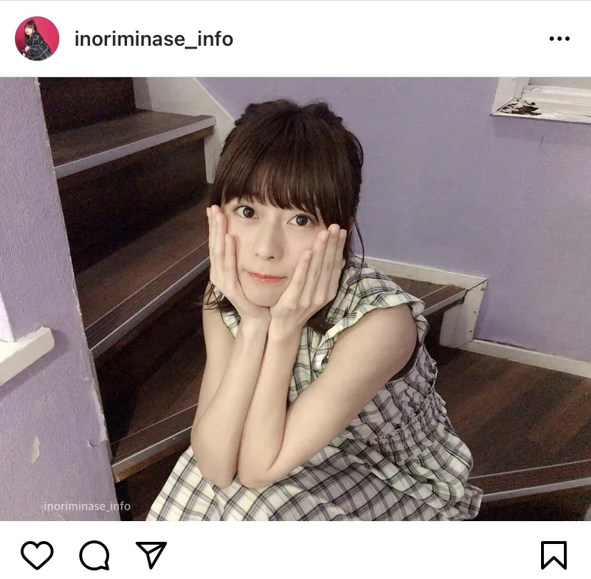 ※水瀬いのりオフィシャルInstagram(inoriminase_info)より