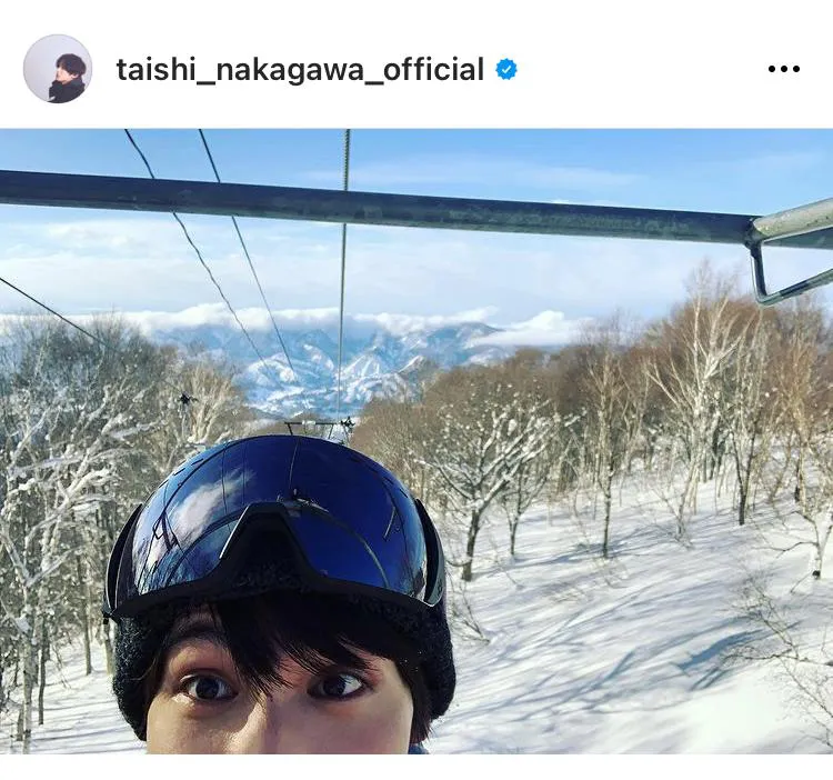 ※画像は中川大志公式Instagram(taishi_nakagawa_official)より