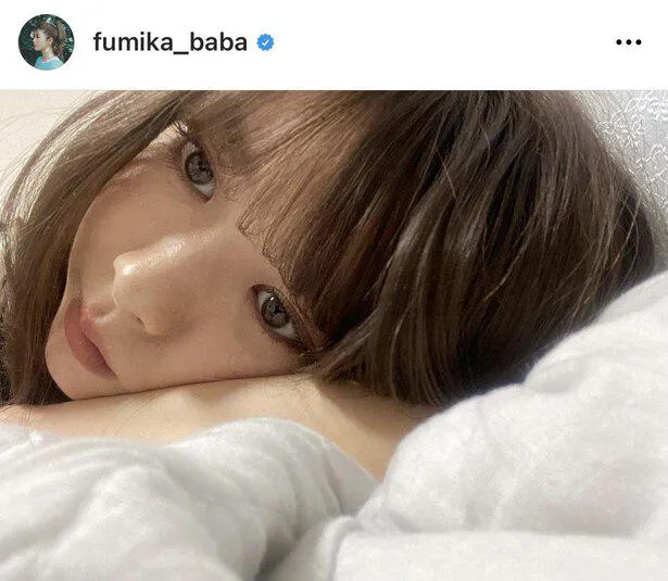 ※馬場ふみか公式Instagram(fumika_baba)のスクリーンショット