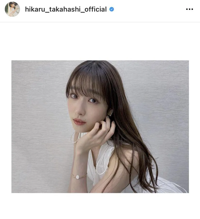 ※高橋ひかる公式Instagram(hikaru_takahashi_official)より