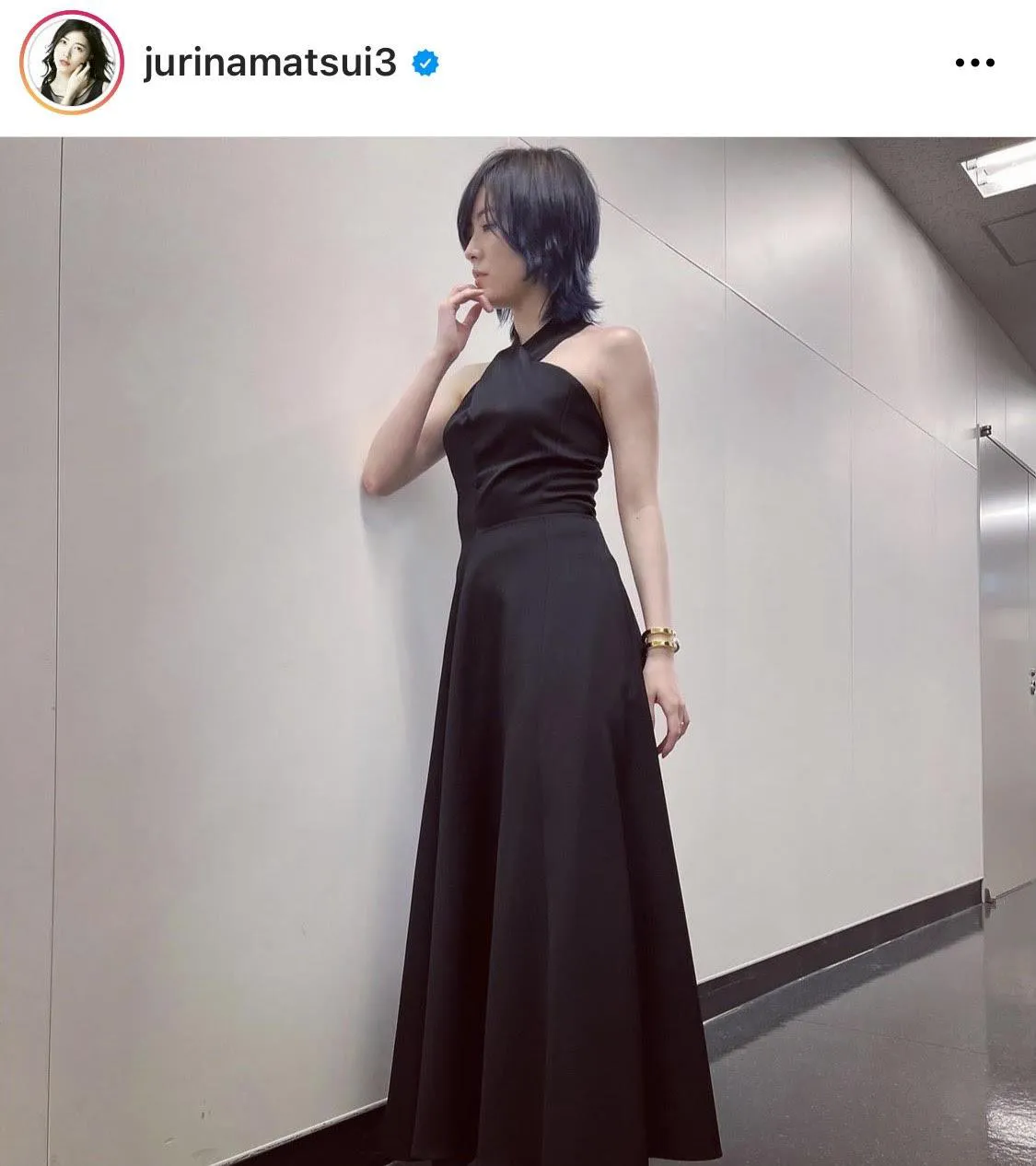 ※松井珠理奈公式Instagram(jurinamatsui3)のスクリーンショット