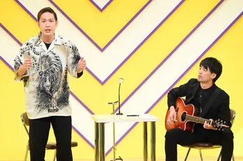 アイロンヘッド×ヤンシー＆マリコンヌ×ラニーノーズ、鮮やかなギターテクニックで笑いを勝ち取る！＜ソウドリ＞