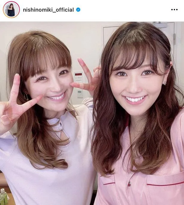 ※西野未姫オフィシャルInstagram(nishinomiki_official)より