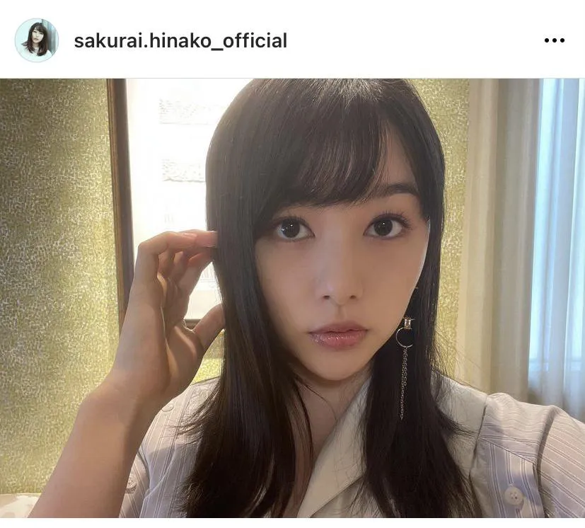 ※桜井日奈子オフィシャルInstagram(@sakurai.hinako_official)より