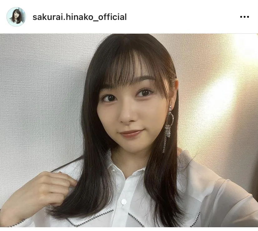 ※桜井日奈子オフィシャルInstagram(@sakurai.hinako_official)より