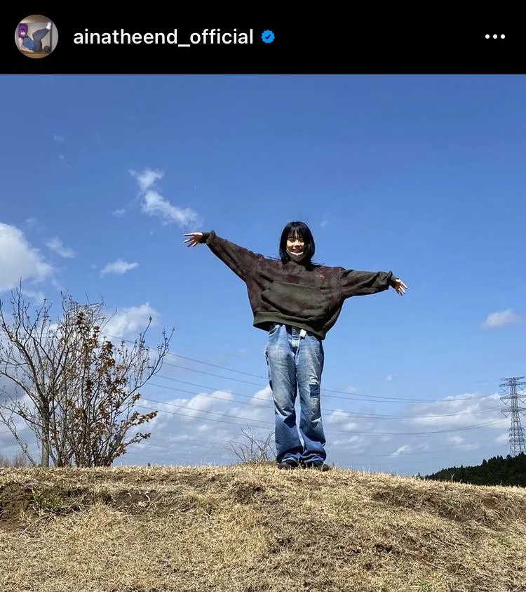 ※アイナ・ジ・エンド公式Instagram(ainatheend_official)のスクリーンショット