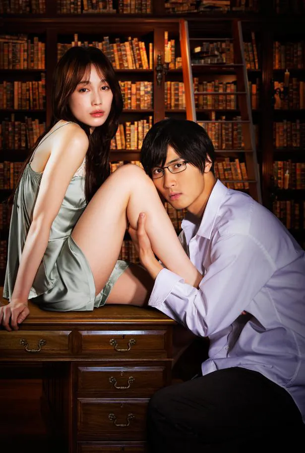 A.B.C-Z・橋本良亮と中村ゆりかが偏愛エロスな世界観を表現したドラマL「痴情の接吻」のメインビジュアルが公開された