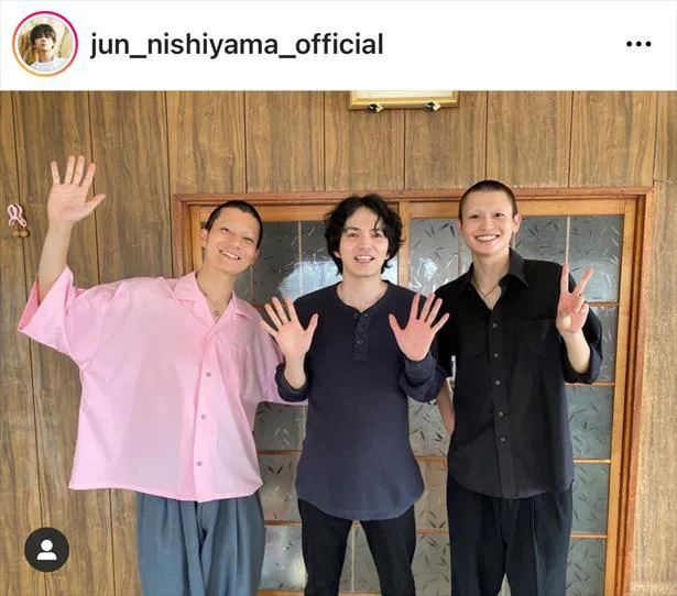 ※西山潤公式Instagram(jun_nishiyama_official)より