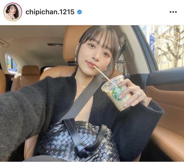 ※近藤千尋公式Instagram(chipichan.1215)のスクリーンショット