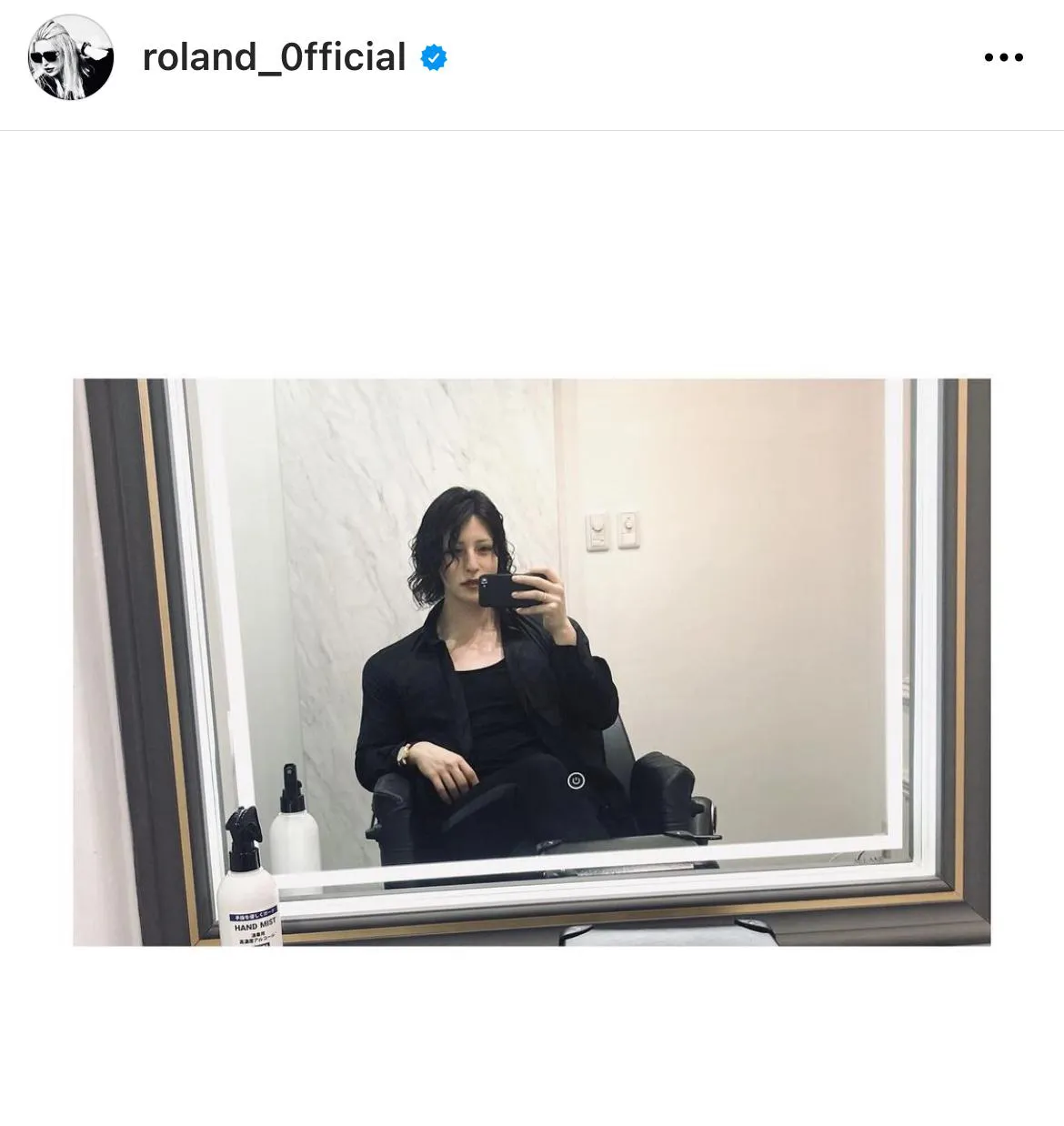 ※ROLAND公式Instagram(roland_0fficial)より