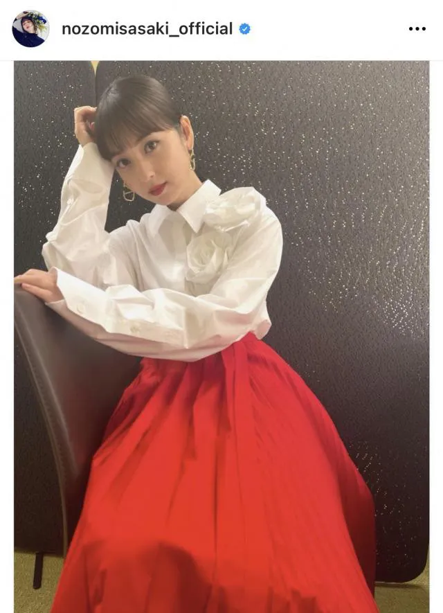 ※画像は佐々木希公式Instagram(nozomisasaki_official)より