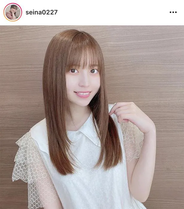 ※画像は竹内星菜(seina0227)オフィシャルInstagramのスクリーンショット