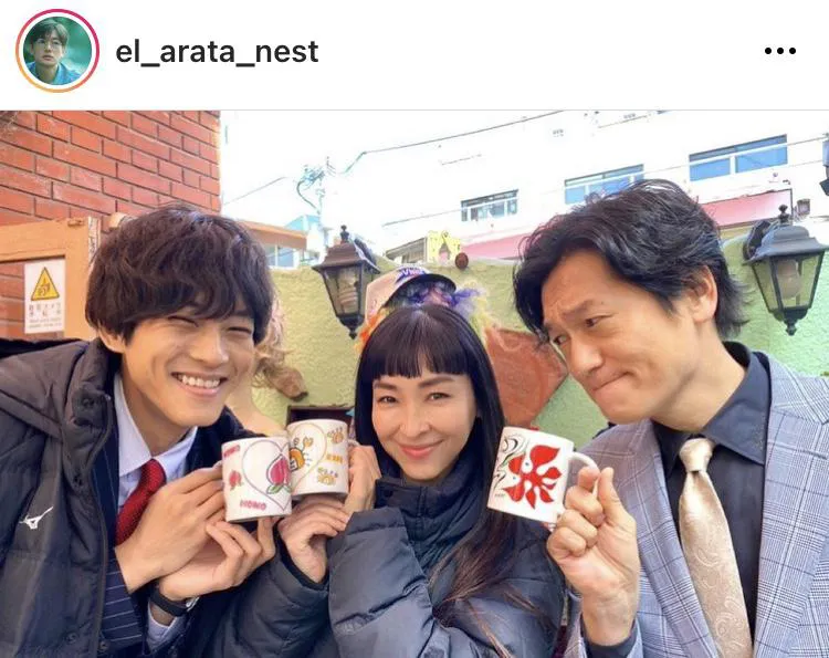 ※井浦新公式Instagram(el_arata_nest)より