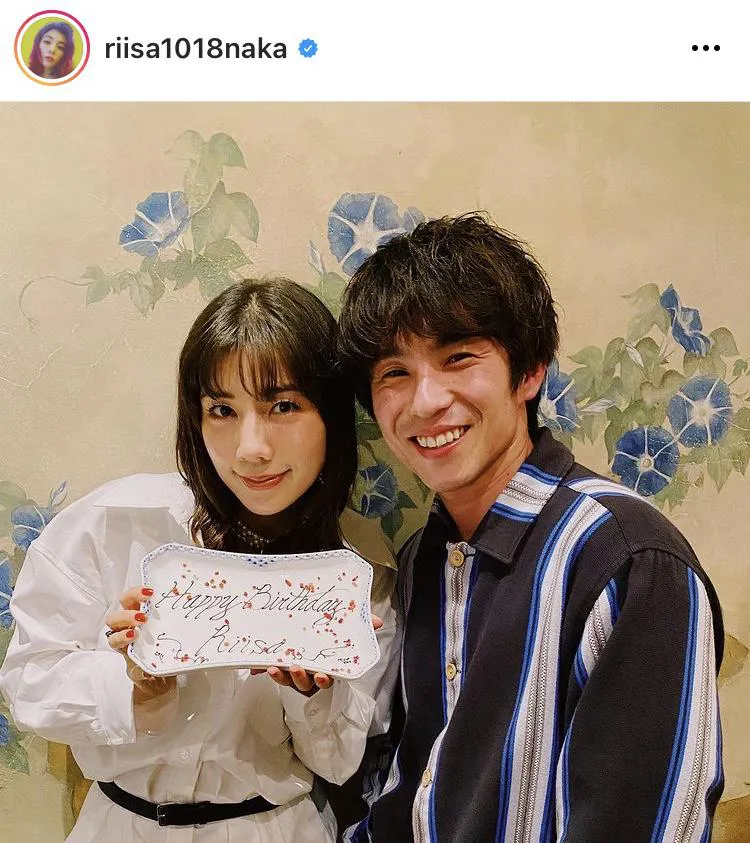 ※仲里依紗公式Instagram(riisa1018naka)より