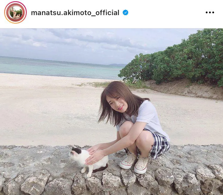 ※秋元真夏オフィシャルInstagram(manatsu.akimoto_official)より