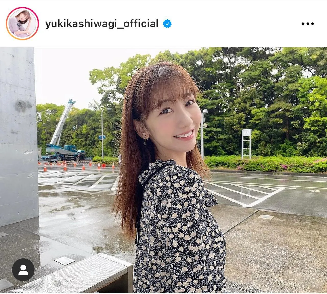 ※柏木由紀公式Instagram(yukikashiwagi_official)のスクリーンショット