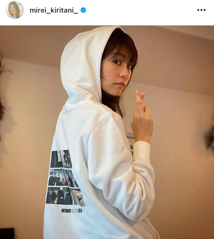 ※桐谷美玲オフィシャルInstagram(mirei_kiritani_)より