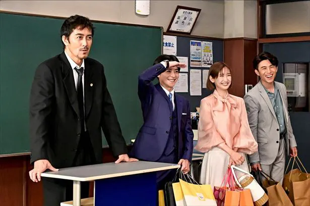 最終話のサプライズで登場した小池徹平、中尾明慶、紗栄子　「ドラゴン桜」第10話より